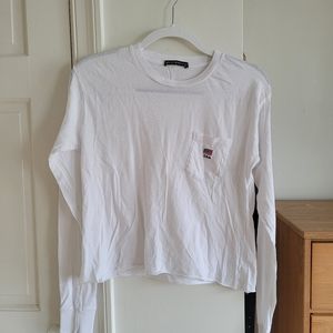 Brandy Melville USA White Long Sleeve